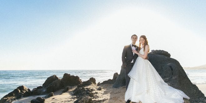 Christine And David S Glamorous Laguna Beach Wedding Brides